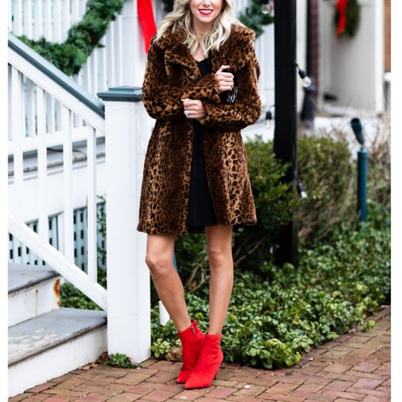 L'Intervalle Red Suede Leather Chunky Block Heel Modern Statement Boots Booties - Picture 14 of 15